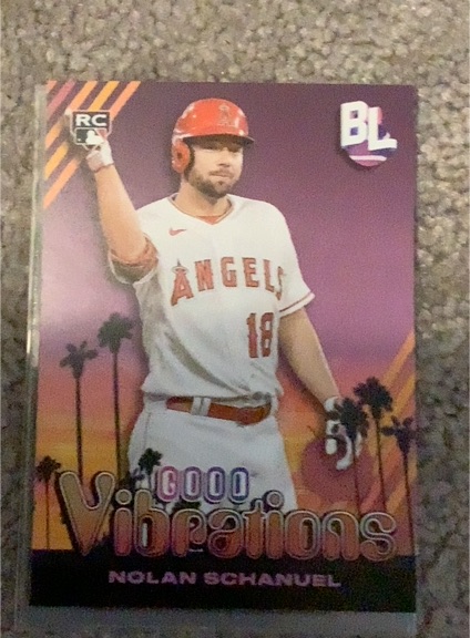2024 Topps Big League #GV-21 Nolan Schanuel Good Vibrations — front