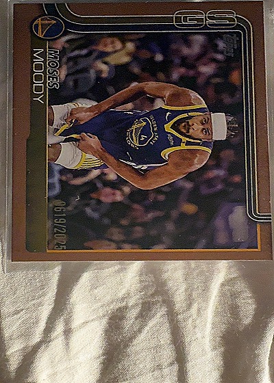 2025-26 Topps #140 Moses Moody — front