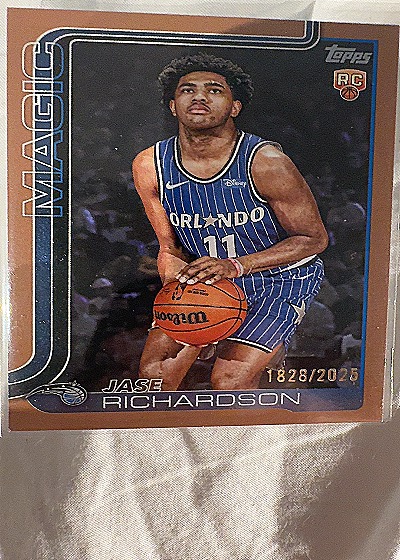 2025-26 Topps #225 Jase Richardson — front