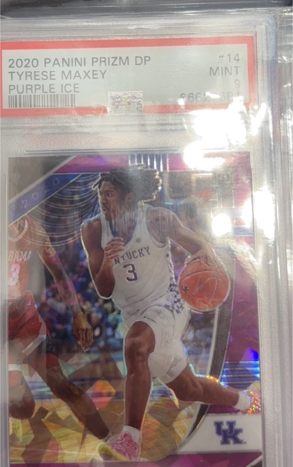 2020 Panini Prizm Draft Picks #14 Tyrese Maxey — front