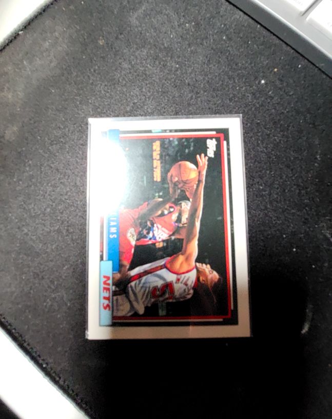 1992-93 Topps #337 Derrick Coleman — front