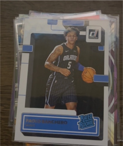 2022-23 Donruss #201 Paolo Banchero Rated Rookie — front