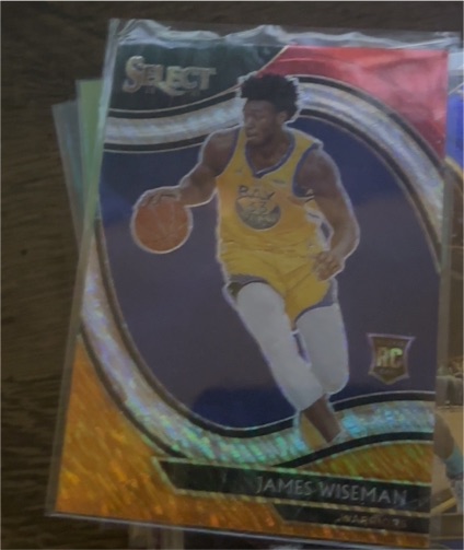 2020-21 Panini Select #299 James Wiseman — front