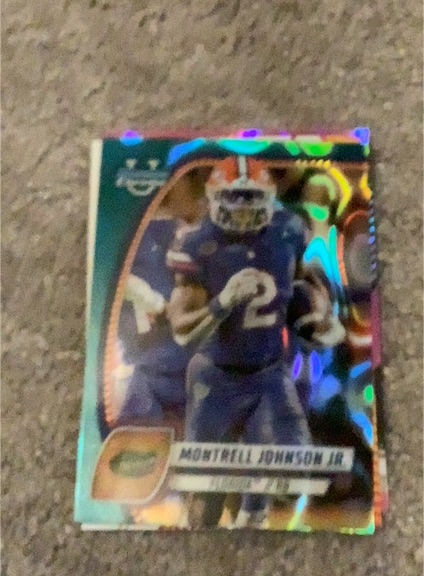 2024 Bowman University Chrome #133 Montrell Johnson Jr — front