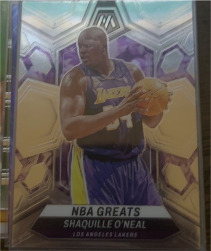 2023-24 Panini Mosaic #296 Shaquille O'Neal NBA Greats — front