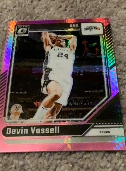 2024-25 Donruss Optic #157 Devin Vassell — front
