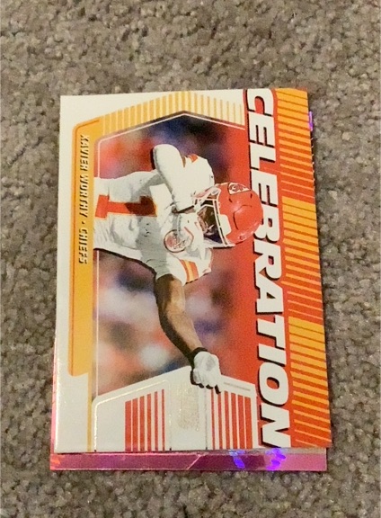 2025 Panini Score Celebration #C-XWY Xavier Worthy — front