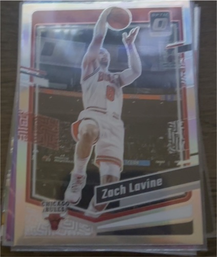 2023-24 Panini Donruss Optic #23 Zach LaVine — front