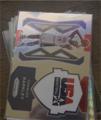 2021-22 Panini Prizm USA Basketball #9 Charles Barkley — front