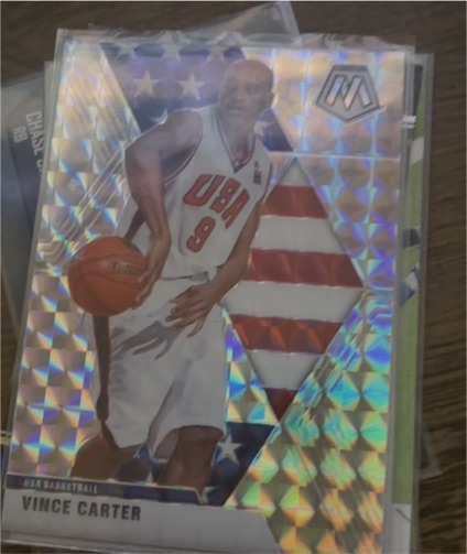 2019-20 Panini Mosaic #258 Vince Carter Team USA — front