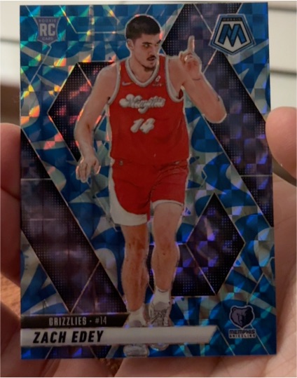 2024-25 Panini Mosaic #248 Zach Edey — front