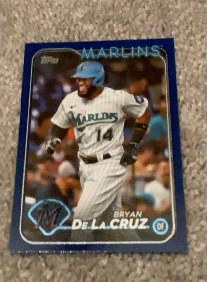 2024 Topps Series 1 #215 Bryan De La Cruz — front