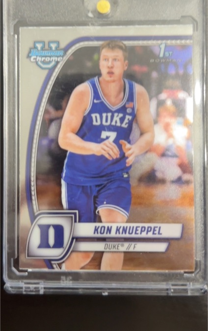 2024-25 Bowman University Chrome #48 Kon Knueppel — front