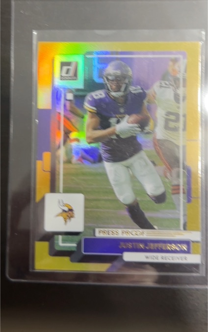 2022 Donruss #103 Justin Jefferson — front