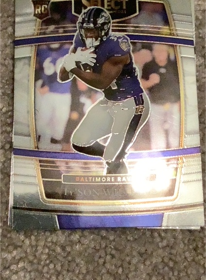 2021 Panini Select #99 Ty'Son Williams — front