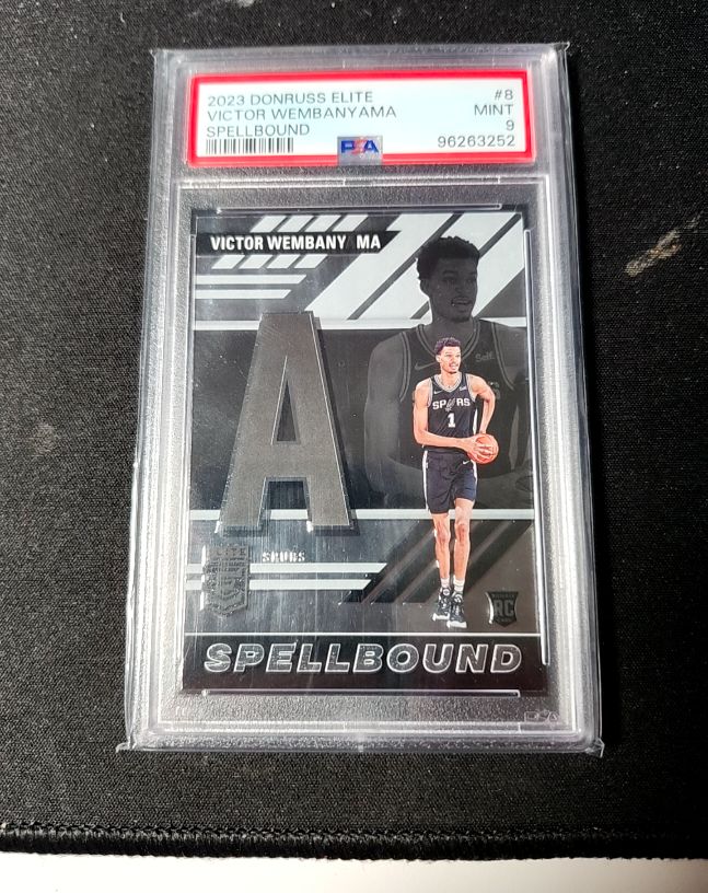2023 Donruss Elite #8 Victor Wembanyama Spellbound — front