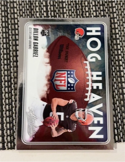 2025 Panini Absolute Hog Heaven #HH-DGL Dillon Gabriel Rookie Cleveland Browns — front