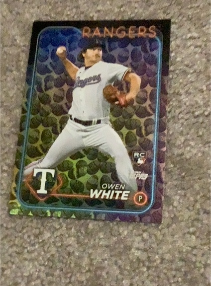 2024 Topps Series 1 Holiday #5 Owen White — front