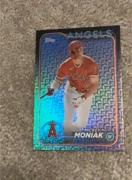 2024 Topps Chrome #51 Mickey Moniak — front