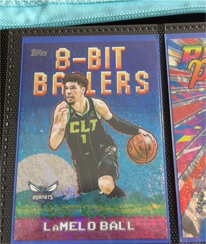 2025-26 Topps Basketball #8B-17 LaMelo Ball 8-Bit Ballers — front