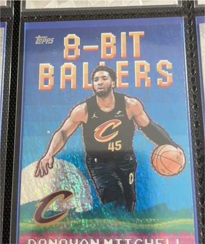 2025-26 Topps #8B-11 Donovan Mitchell 8-Bit Ballers — front