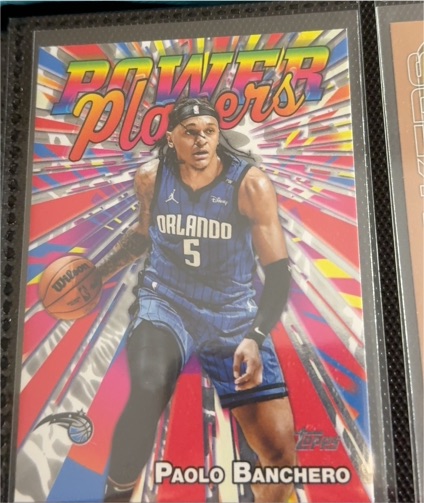 2025-26 Topps Power Players #PP-2 Paolo Banchero — front