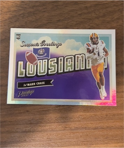 2021 Panini Prestige #SG-14 Ja'Marr Chase — front