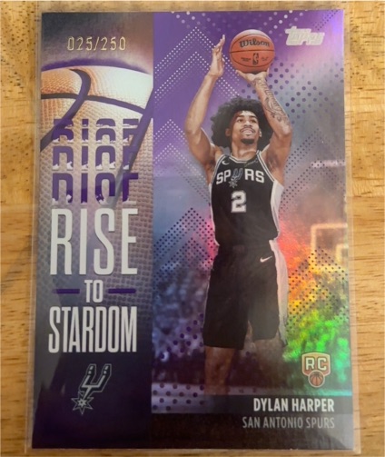 2025-26 Topps #RTS-2 Dylan Harper — front