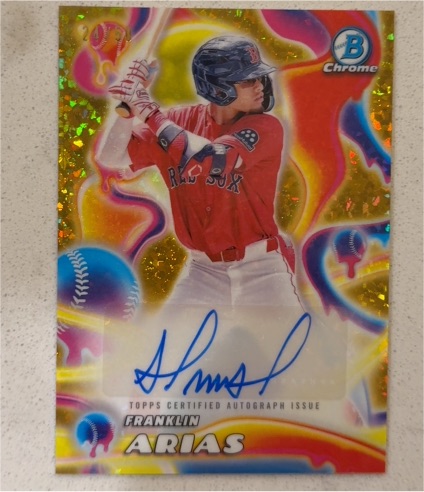 2025 Topps Chrome #MM-14 Franklin Arias — front
