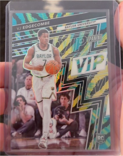 2025 Panini National VIP #RC18 VJ Edgecombe — front