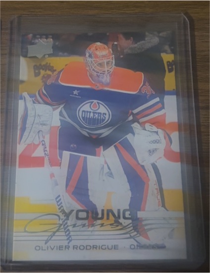 2025-26 Upper Deck Series 1 Young Guns #203 Olivier Rodrigue — front