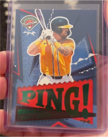 2024 Panini Prospect Edition #7 Tommy White Ping! — front