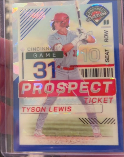 2024 Panini Prospect Edition #150 Tyson Lewis — front