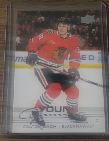 2025-26 Upper Deck Young Guns #218 Colton Dach — front