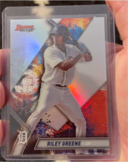 2019 Bowman's Best #TP-7 Riley Greene — front