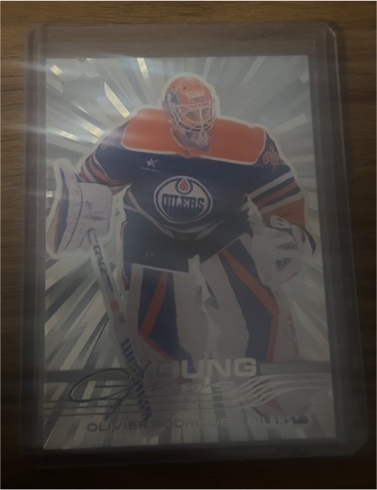 2025-26 Upper Deck Series 1 #203 Olivier Rodrigue Young Guns Rookie — front