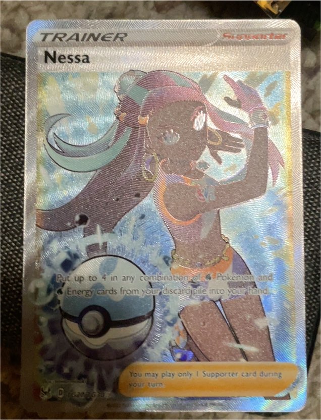 2022 Pokémon TCG Lost Origin #TG27 Nessa — front