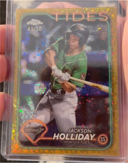 2024 Topps Pro Debut #PD-27 Jackson Holliday — front