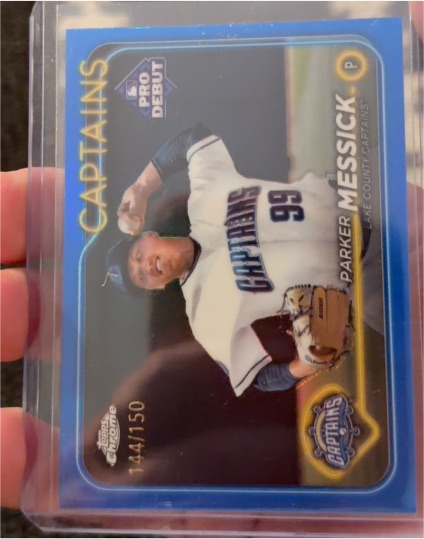 2024 Topps Pro Debut Chrome #PDC-147 Parker Messick — front