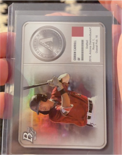 2022 Bowman Platinum #MM-1 Corbin Carroll — front