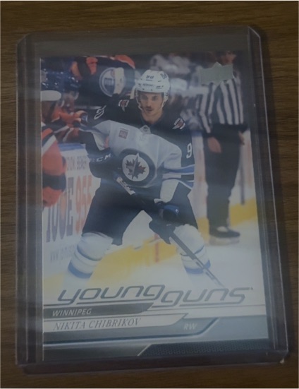 2024-25 Upper Deck Series 1 Young Guns #245 Nikita Chibrikov — front