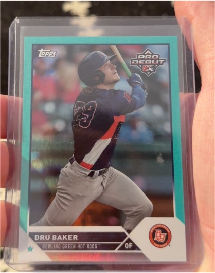 2023 Topps Pro Debut #PD-189 Dru Baker — front