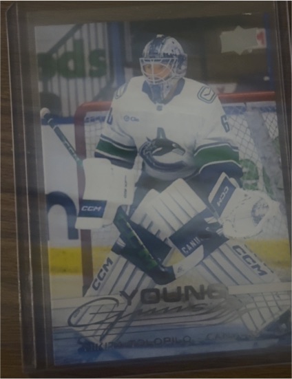 2025-26 Upper Deck Series 1 #221 Nikita Tolopilo Young Guns — front