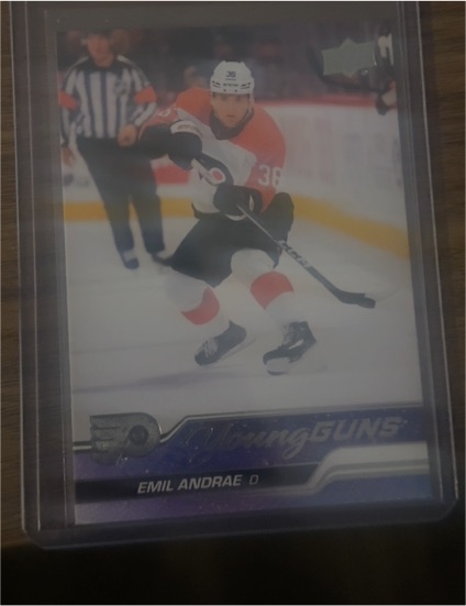 2022-23 Upper Deck Young Guns #36 Emil Andrae — front