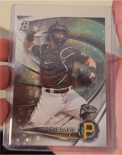 2022 Bowman Platinum #TOP-16 Henry Davis — front