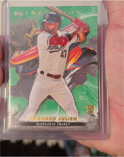 2023 Topps Inception #102 Edouard Julien — front