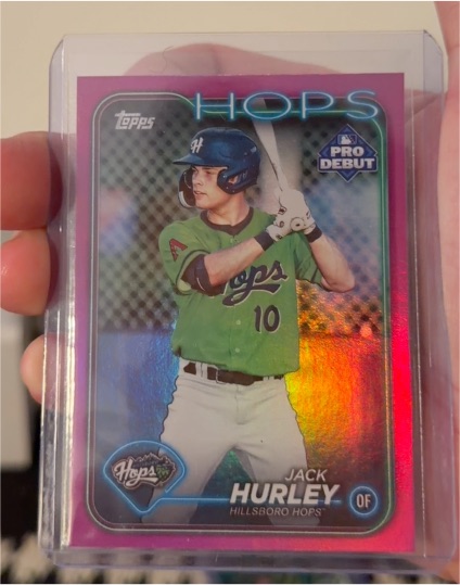 2024 Topps Pro Debut #PD-70 Jack Hurley — front