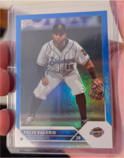 2023 Topps Pro Debut #PD-55 Felix Valerio — front