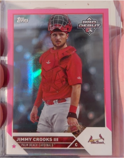 2023 Topps Pro Debut #PD-177 Jimmy Crooks III — front