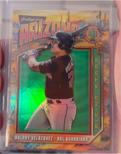 2024 Topps Pro Debut #CLRS-2 Ralphy Velazquez Complex League Rising Stars — front